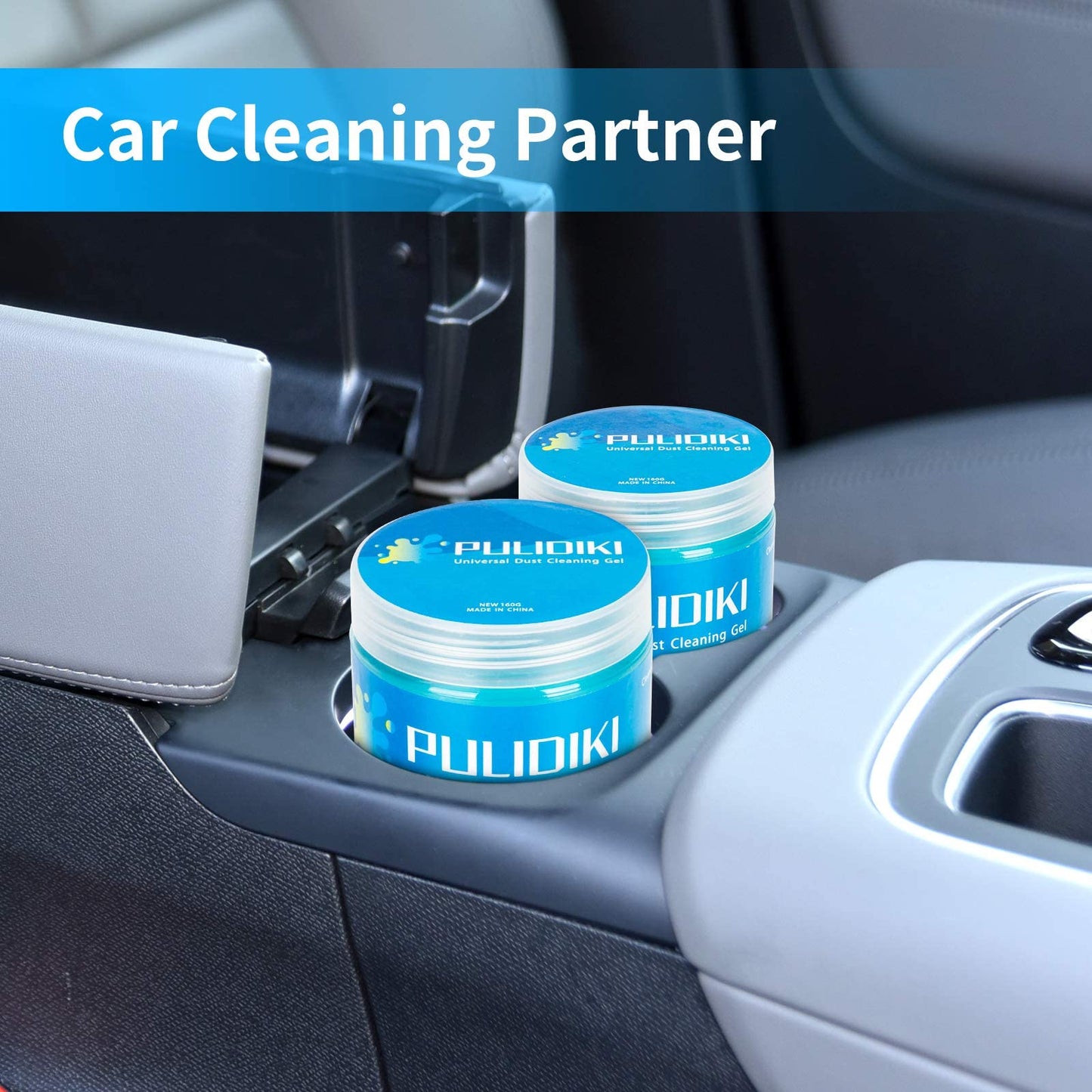 PULIDIKI Car Cleaning Gel Car Cleaning Putty Kit Slime Cleaner Interior Auto Detail Tools Supplies Car Accessories Stocking Stuffers Gifts for Men Women White Elephant Gifts for Adults Teens Christmas